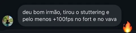 Cliente relata menos stuttering e mais FPS no Fortnite e Valorant